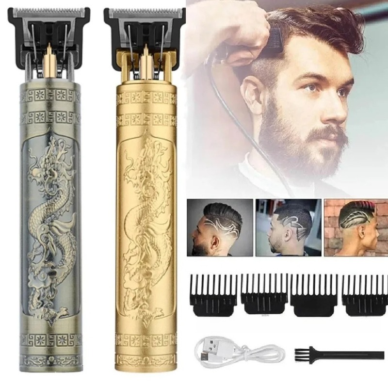 Men'S Grooming Set - Elektryczny trymer do brody T9, bezprzewodowa