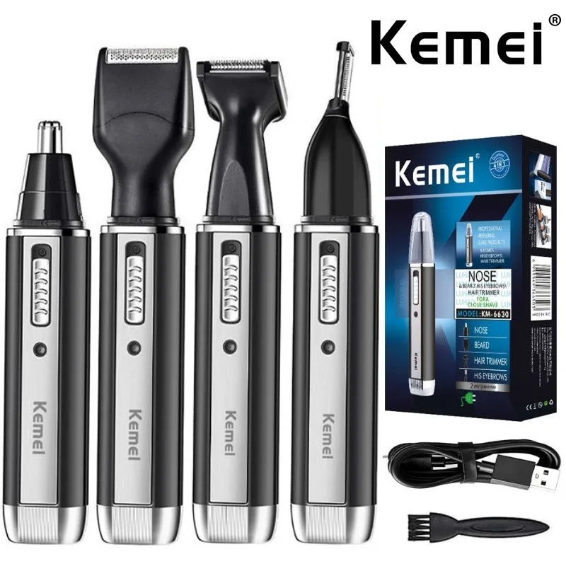 Men Grooming Hygiene - KM-6630 Kemei Trymer dla Mężczyzn Elektryczny