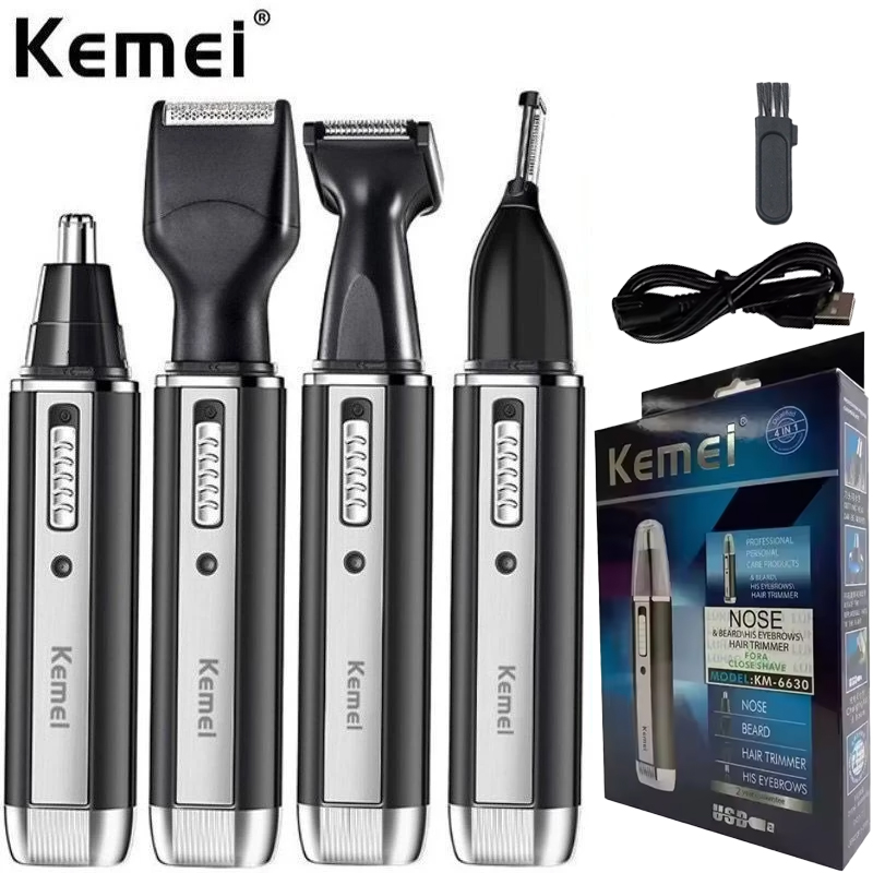 Men'S Grooming Set - Trymer do nosa Kemei-6630, akumulatorowy trymer
