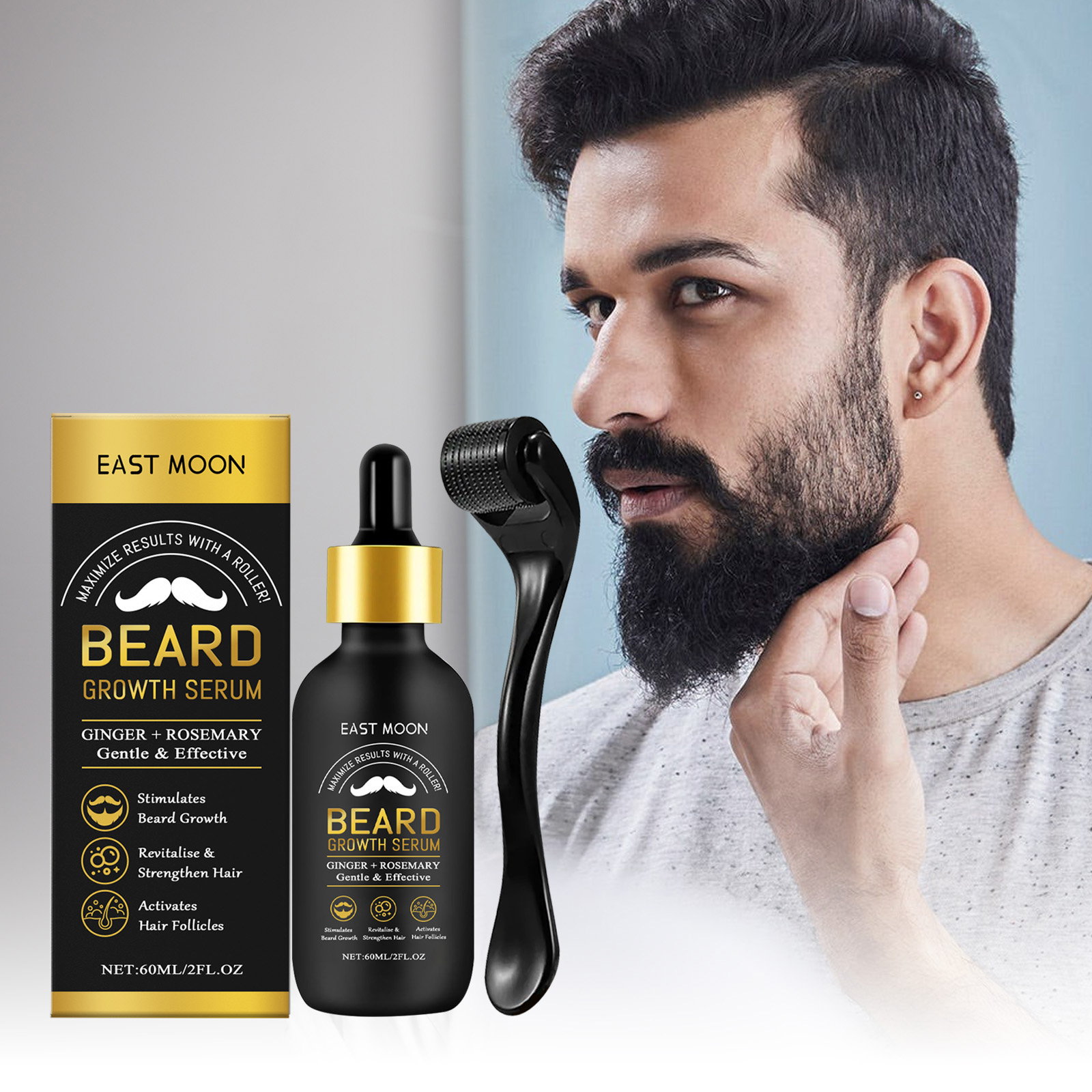 Men'S Grooming Tonic - Olejek do pielęgnacji i zagęszczania brody