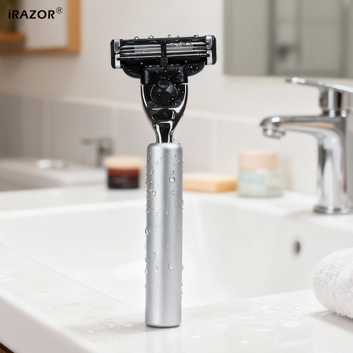Men'S Grooming Underarm - iRAZOR Klasyczna męska maszynka do golenia