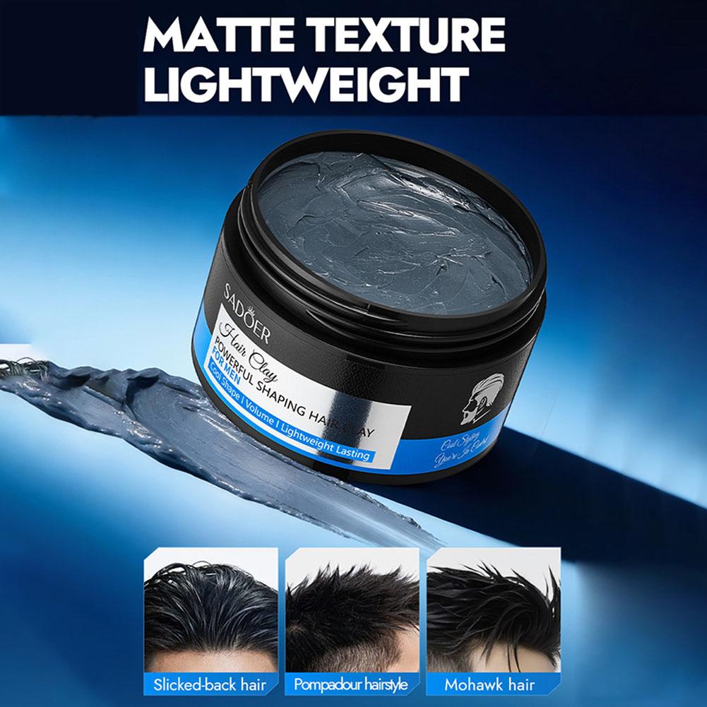 Men'S Grooming Cream - Męska glinka do stylizacji włosów, mocne