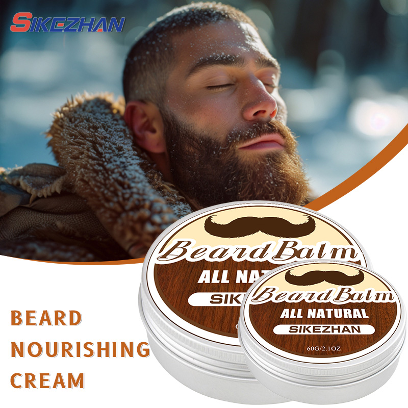 Aftershave Balm Mens - Naturalny balsam do brody wosk olejek