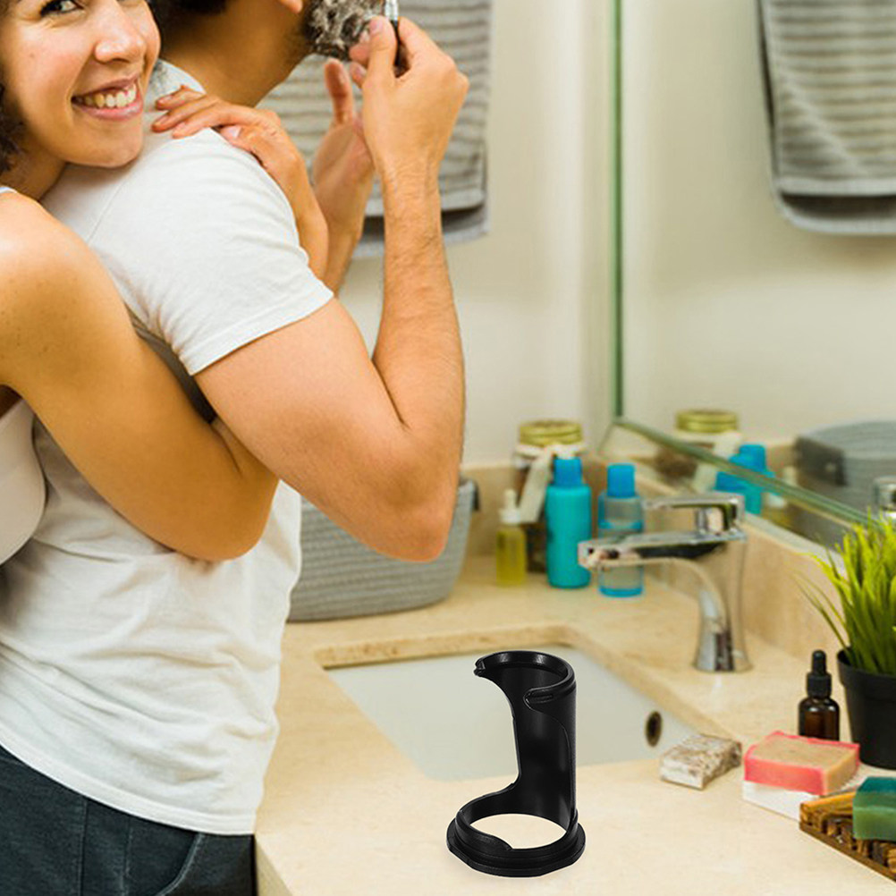 Mens Grooming Tools - 2 szt. Plastikowy stojak na szczotkę