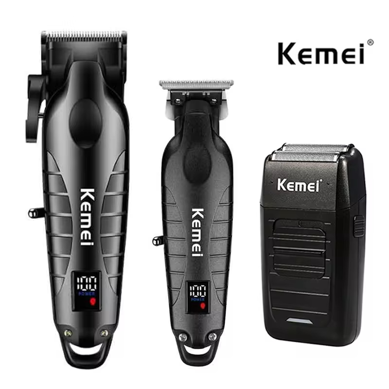 Men'S Grooming Set - Zestaw do strzyżenia włosów Kemei dla