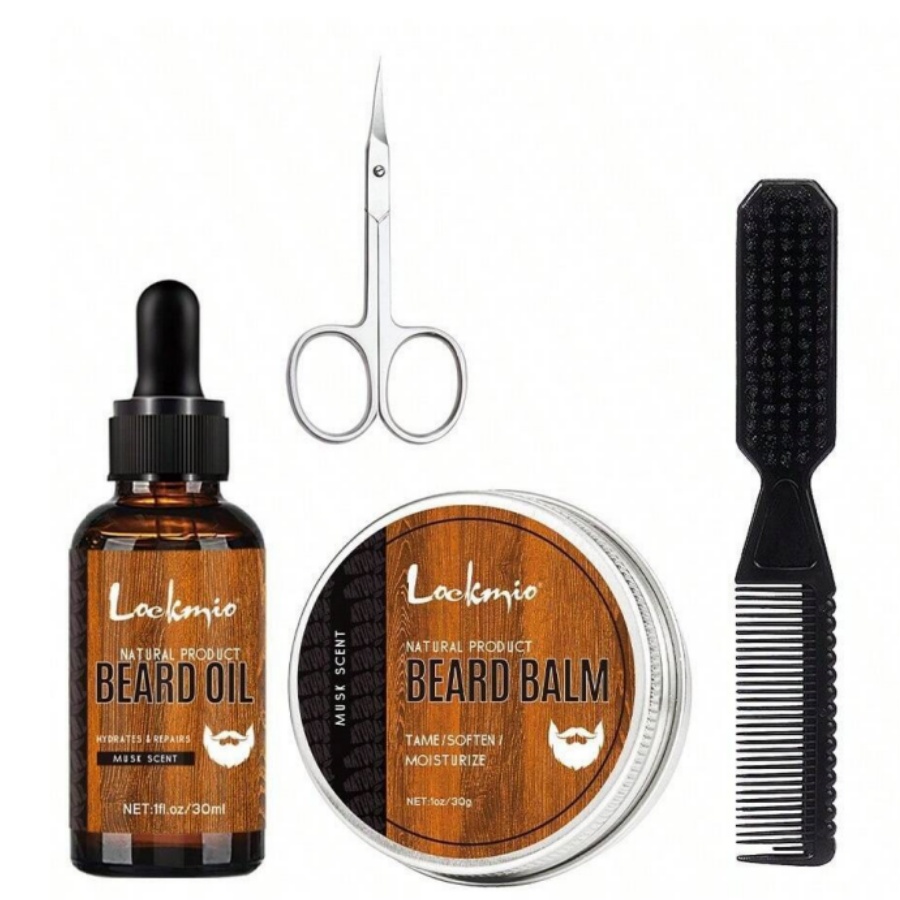Men'S Grooming Cream - Zestaw balsamów do brody dla mężczyzn
