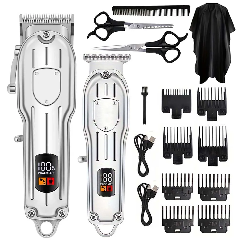 Men'S Grooming Set - Elektryczna maszynka do strzyżenia włosów z
