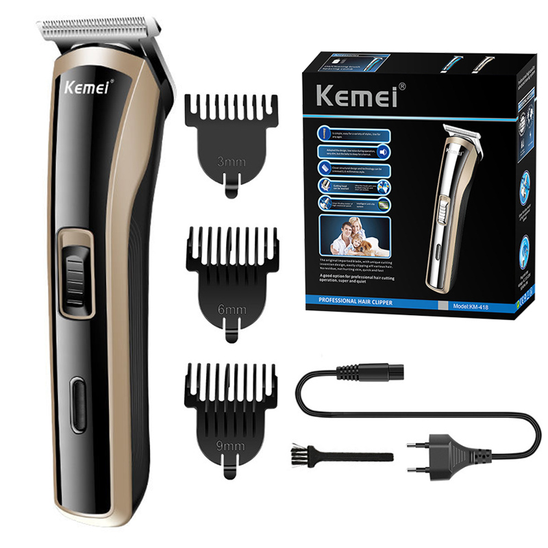Mens Grooming Tools - Kemei 418 profesjonalna elektryczna maszynka do