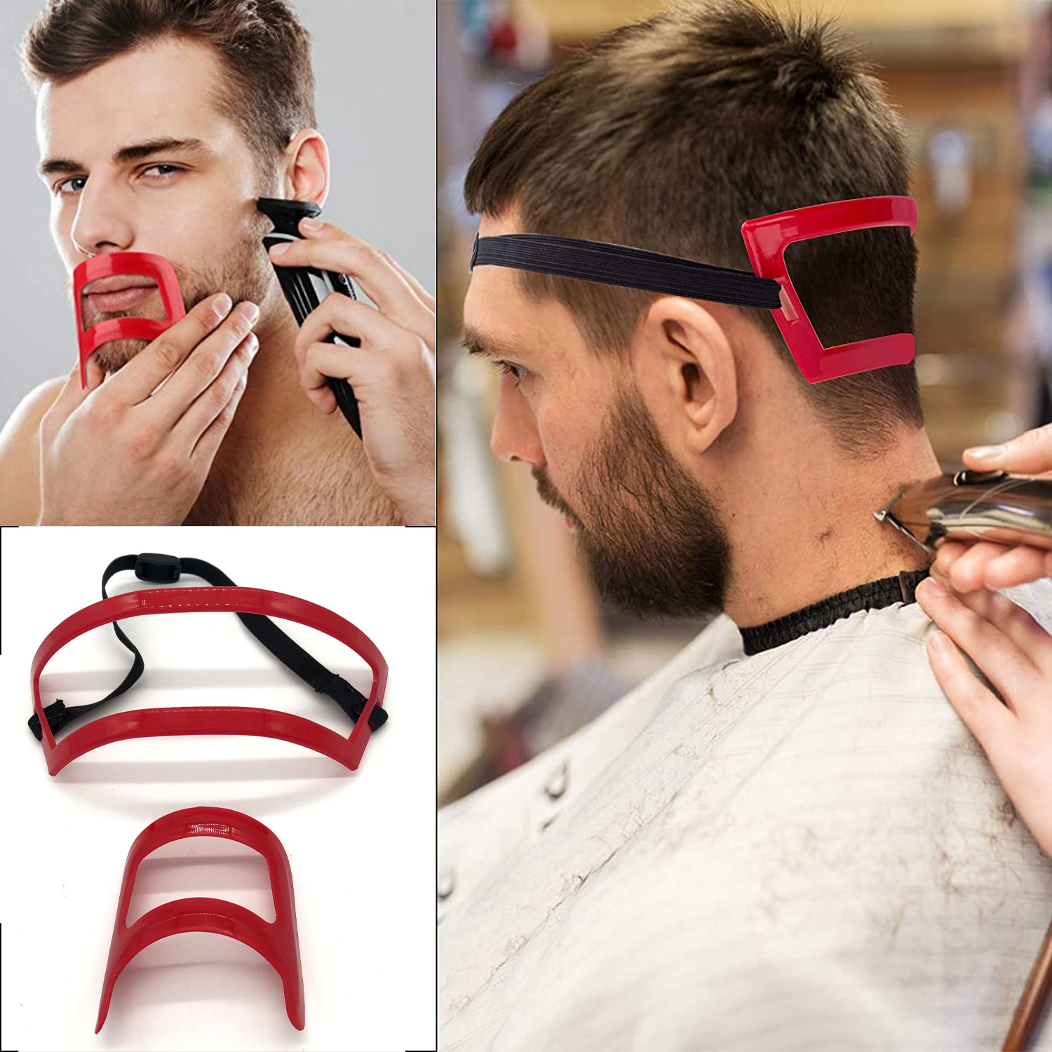2/4 szt. Grzebienie do brody m – Mens Grooming Tools recenzja i cena