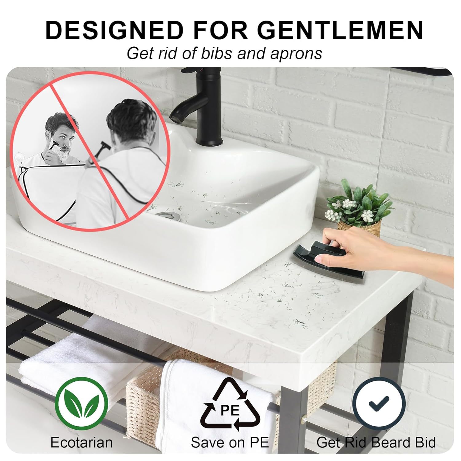 Szczotka do czyszczenia umywal – Men Grooming Hygiene recenzja i cena