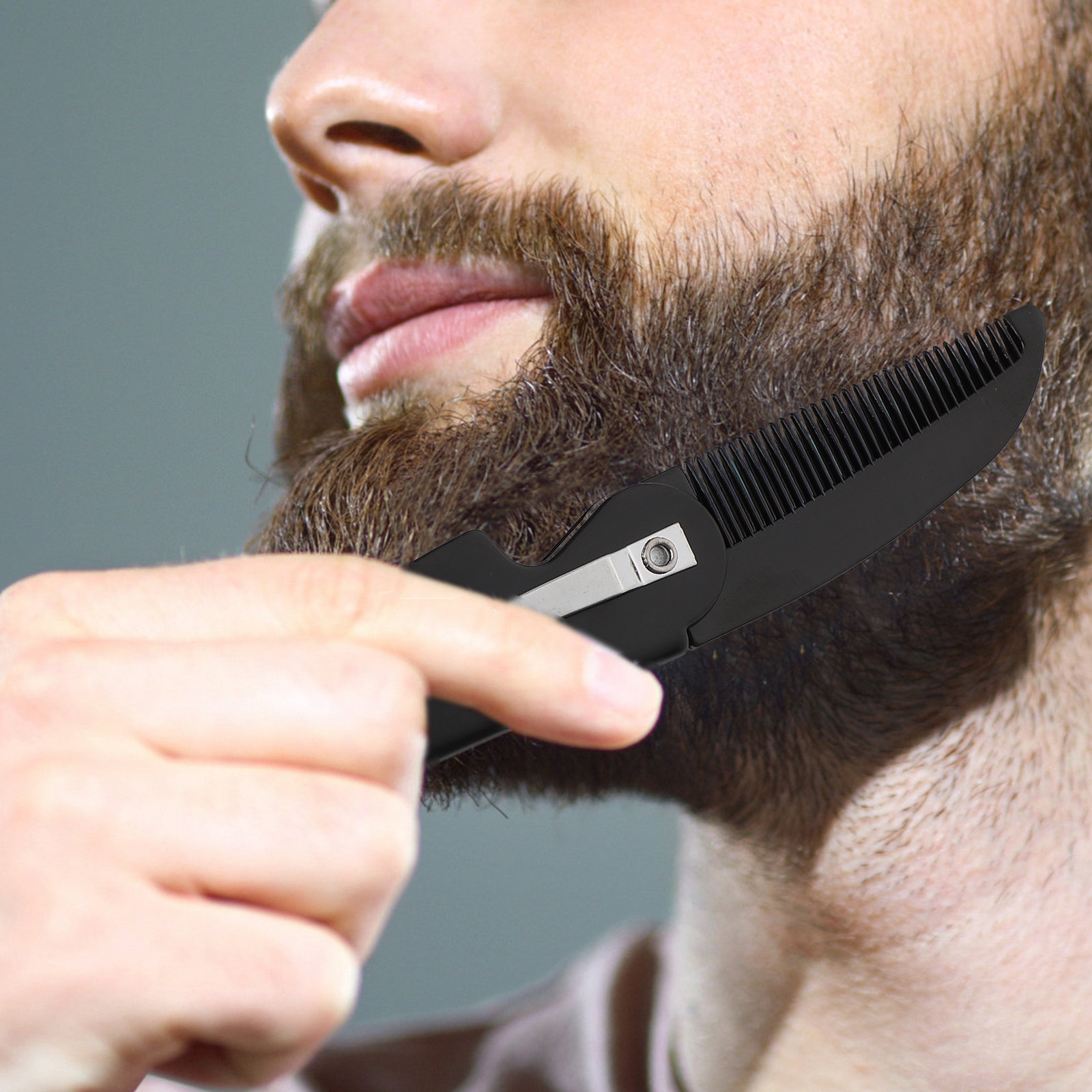 4 szt. Składane grzebienie do  – Mens Grooming Tools recenzja i cena