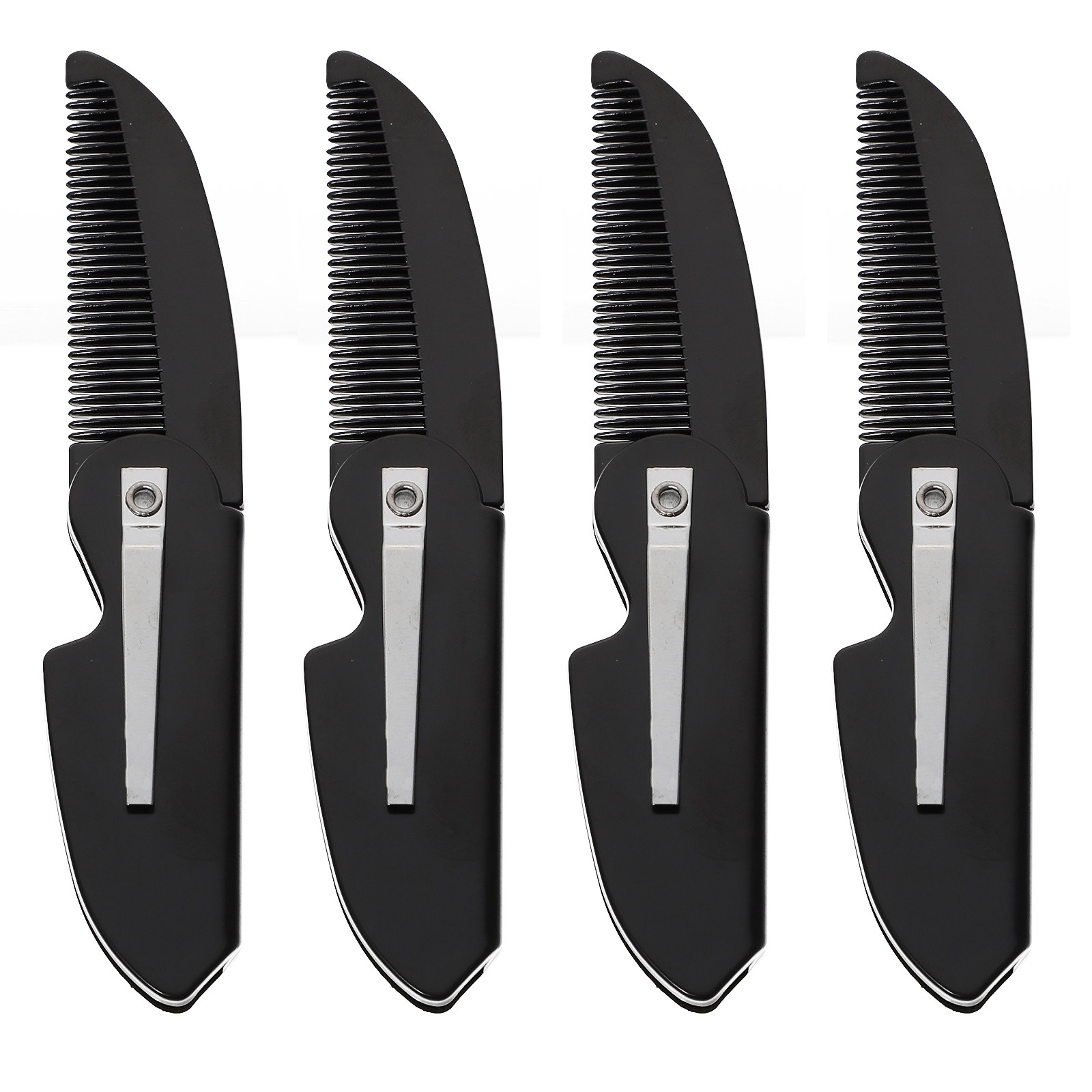 4 szt. Składane grzebienie do  – Mens Grooming Tools recenzja i cena