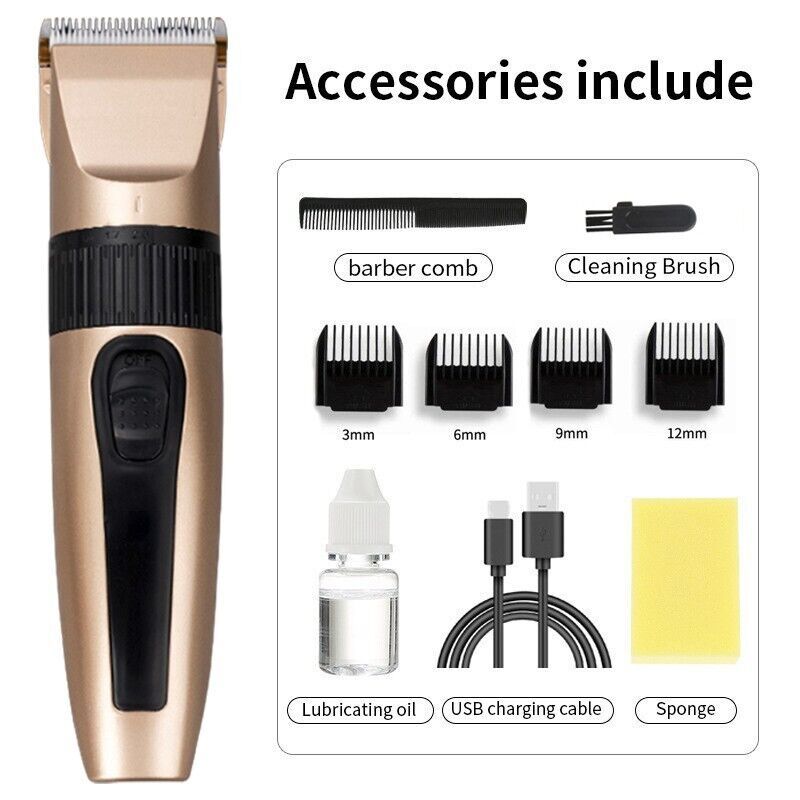 Profesjonalny bezprzewodowy ze – Men'S Grooming Set recenzja i cena
