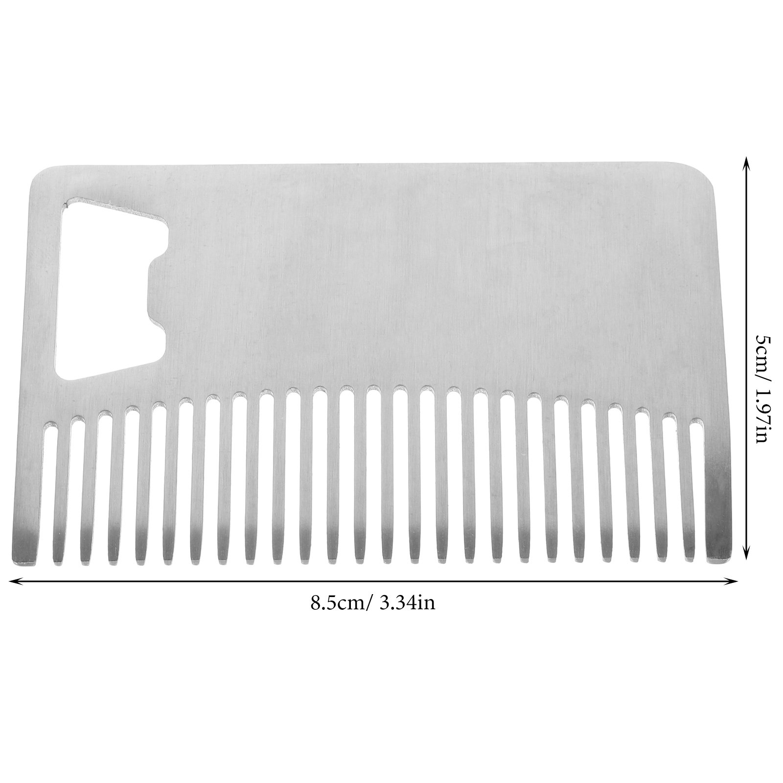 Grzebień do brody ze stali nie – Mens Grooming Tools recenzja i cena