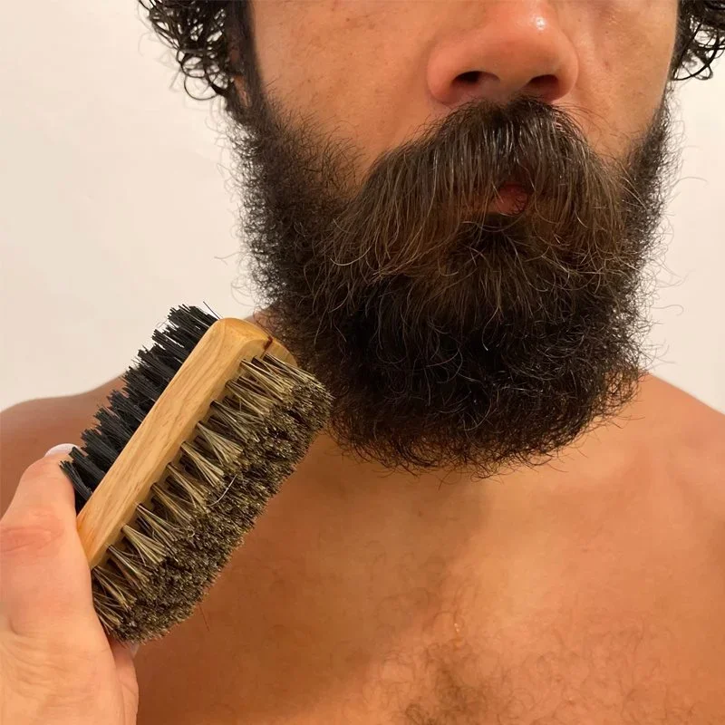 Szczotka do brody z naturalnym – Men Grooming Hygiene recenzja i cena