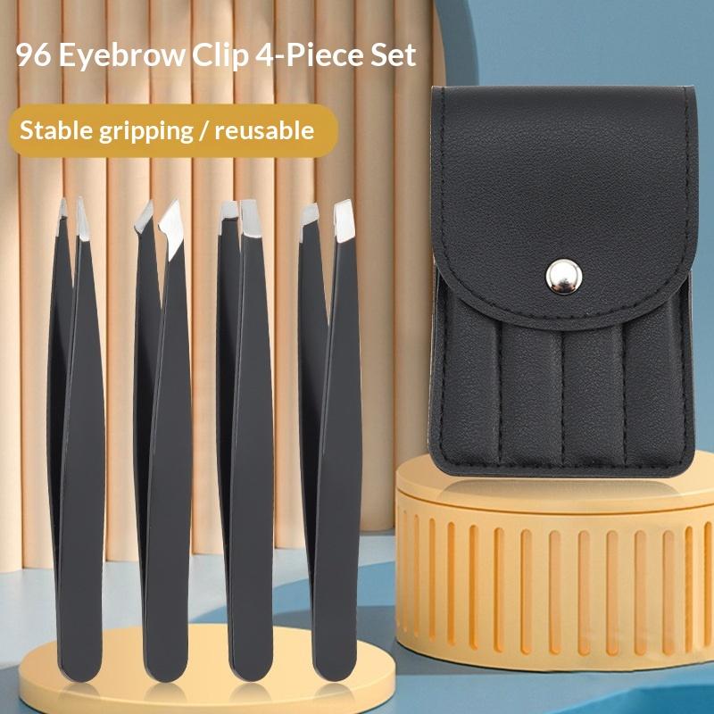 4 szt. Kolorowy Zestaw Pęset z – Men'S Grooming Bag recenzja i cena
