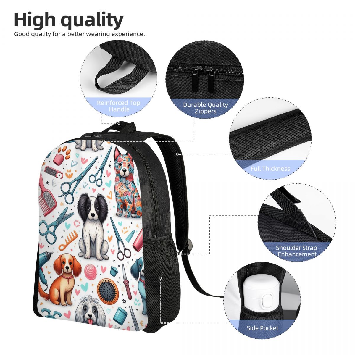 Plecak z nadrukiem dla groomer – Men'S Grooming Bag recenzja i cena