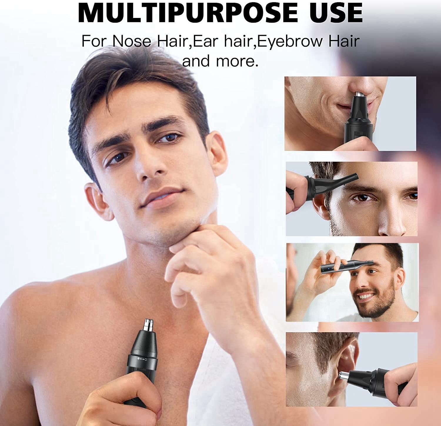 Trymer do nosa 2w1 na mokro i  – Men Grooming Hygiene recenzja i cena